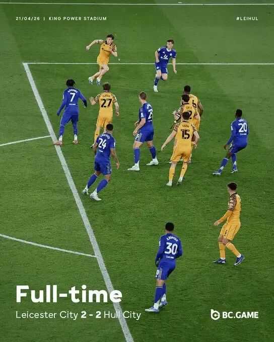 黄粱一梦！莱斯特城夺得英超冠军的10年后提前降入英甲